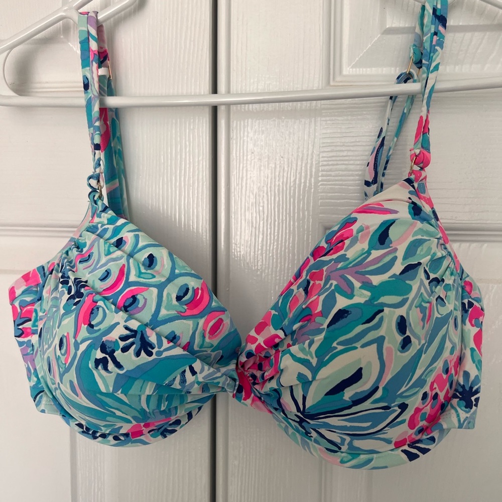 Lilly Pulitzer Size 12 Bikini Top and matching Bottom